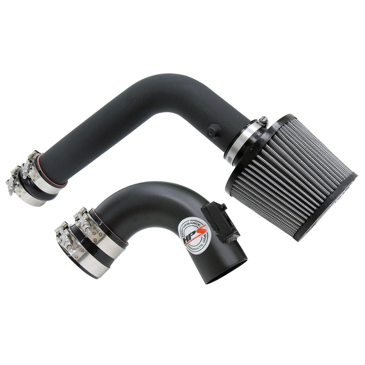 HPS Black Cold Air Intake (Converts to Shortram) for 03-09 Mazda Mazda3 2.0L 2.3L Non Turbo