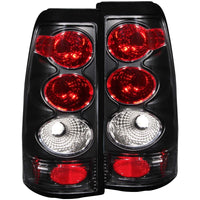 Thumbnail for ANZO 1999-2002 Chevrolet Silverado 1500 Taillights Black