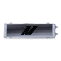 Thumbnail for Mishimoto Universal Large Bar and Plate Dual Pass Silver Oil Cooler