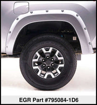 Thumbnail for EGR 16+ Toyota Tacoma w/Mudflap Bolt-On Look Color Match Fender Flares - Set - Silver Sky