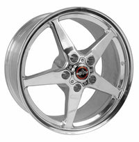 Thumbnail for Race Star 92 Drag Star 18x10.50 5x4.75bc 8.75bs Direct Drill Polished Wheel