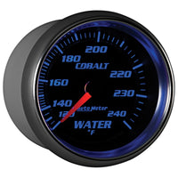 Thumbnail for Autometer Cobalt 66mm 120-240 Degree F Mechanical Water Temperature Gauge