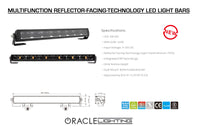 Thumbnail for Oracle Lighting Multifunction Reflector-Facing Technology LED Light Bar - 30in SEE WARRANTY
