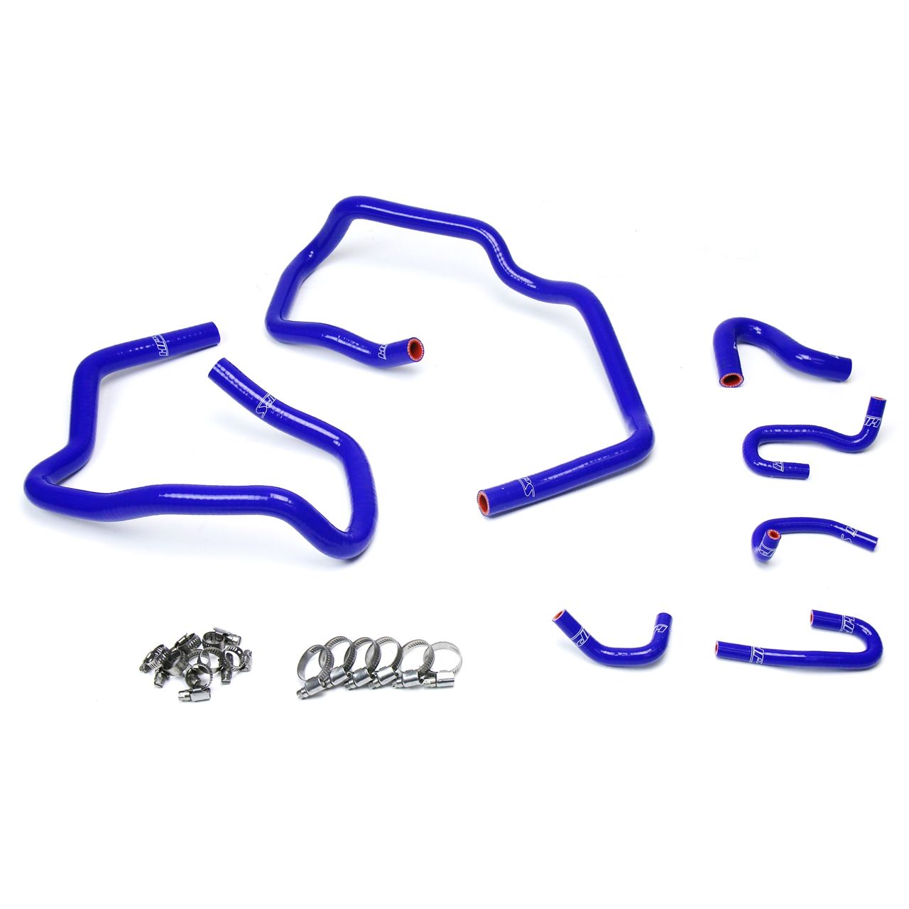 HPS Reinforced Blue Silicone Heater Hose Kit Coolant for Toyota 10-14 FJ Cruiser 4.0L V6
