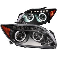 Thumbnail for ANZO 2005-2010 Scion Tc Projector Headlights w/ Halo Black (CCFL)