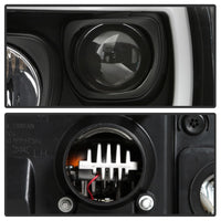 Thumbnail for Spyder 05-07 Ford F250/350/450 Super Duty Projector LED Black PRO-YD-FS05V2PL-BK