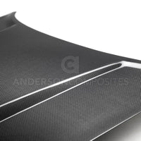 Thumbnail for Anderson Composites 15-18 Dodge Charger Type DM (Demon Style) Carbon Fiber Hood