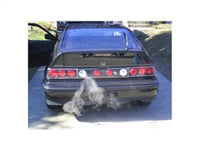 Thumbnail for Spyder Honda CRX 88-91 Euro Style Tail Lights Black ALT-YD-HCRX88-BK