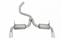 Thumbnail for Gibson 14-20 Jeep Cherokee 3.2L 2.5in/2.25in Cat-Back Dual Split Exhaust - Stainless