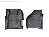Thumbnail for WeatherTech 99-07 Ford F250/F350/F450/F550 Super Duty Regular Cab Front FloorLiner - Black