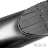 Thumbnail for Westin 2019 Chevrolet Silverado/Sierra 1500 Crew Cab Non LD PRO TRAXX 5 Oval Nerf Step Bars - Black