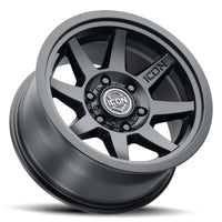 Thumbnail for ICON Rebound 17x8.5 6x5.5 0mm Offset 4.75in BS 106.1mm Bore Satin Black Wheel