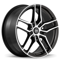 Thumbnail for Konig Intention 18x8 5x112 ET45 Gloss Black / Machine Face