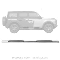 Thumbnail for Go Rhino 18-20 Jeep Wrangler JLU 1000 Series Side Steps - SS