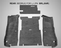 Thumbnail for BedRug 03-06 Jeep LJ Unlimited Rear 4pc Cargo Kit (Incl Tailgate & Tub Liner)