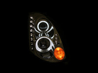 Thumbnail for ANZO 2003-2007 Infiniti G35 Projector Headlights w/ Halo Chrome (CCFL) (HID Compatible)
