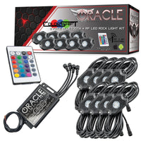 Thumbnail for Oracle Bluetooth + RF Underbody Rock Light Kit - 8 PCS - ColorSHIFT SEE WARRANTY