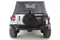 Thumbnail for Rampage 07-18 Jeep Wrangler JK (Incl. Unlimited) Trailguard Rear Bumper - Black