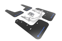 Thumbnail for Rally Armor 17-21 Honda Civic EX/EX-L/LX (Hatchback) Black UR Mud Flap Blue Logo