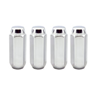 Thumbnail for McGard Hex Lug Nut (Cone Seat / Duplex) M14X2.0 / 13/16 Hex / 2.25in. Length (4-Pack) - Chrome