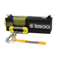 Thumbnail for Superwinch 5500 LBS 12V DC 7/32in x 60ft Steel Rope S5500 Winch