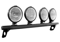 Thumbnail for N-Fab Light Bar 09-17 Dodge Ram 1500 - Gloss Black - Light Tabs