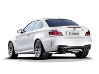 Thumbnail for Akrapovic 11-12 BMW 1 Series M Coupe (E82) Slip-On Line (Titanium) (Req. Tips)
