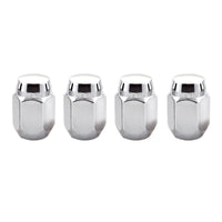 Thumbnail for McGard Hex Lug Nut (Cone Seat) M12X1.25 / 13/16 Hex / 1.28in. Length (4-Pack) - Chrome