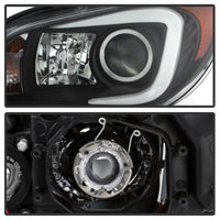 Thumbnail for Spyder Subaru WRX 2006-2007 Projector Headlights - Halogen Only - Black PRO-YD-SWRX06-LBDRL-BK