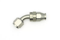 Thumbnail for DeatschWerks 8AN Female Swivel 45-Degree Hose End PTFE (Incl. 1 Olive Insert)