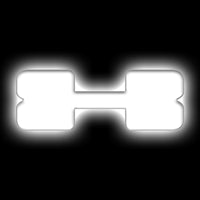 Thumbnail for ORACLE Lighting Universal Illuminated LED Letter Badges - Matte Wht Surface Finish - X SEE WARRANTY