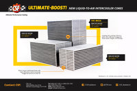 Thumbnail for CSF Mega Water/Air Bar & Plate Intercooler Core - 12in L x 12in H x 6in W