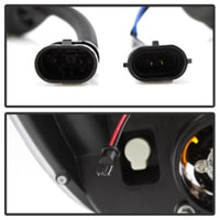 Thumbnail for Spyder 08-13 Toyota Sequoia Projector Headlights - Light Bar DRL - Black PRO-YD-TTU07V2-LB-BK