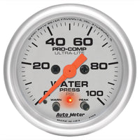 Thumbnail for Autometer Ultra-Lite 2-1/16in 0-100PSI Electronic Water Pressure Gage