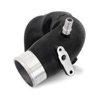 Thumbnail for Mishimoto 2021+ Ford Bronco 2.7L High-Mount Intercooler Pipe Upgrade Kit - Wrinkle Black