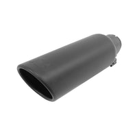 Thumbnail for Go Rhino Exhaust Tip - Black - ID 2 1/4in x L 14in x OD 4in