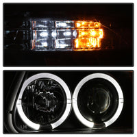Thumbnail for Spyder Ford Explorer 95-01 1PC Projector Headlights LED Halo Blk PRO-YD-FEXP95-HL-1PC-BK