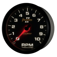 Thumbnail for Autometer Phantom II 5in Electrical 10K RPM In-Dash Tachometer