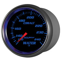 Thumbnail for Autometer Cobalt 66mm 120-240 Degree F Mechanical Water Temperature Gauge