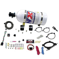 Thumbnail for Nitrous Express 11-15 Ford Mustang GT 5.0L High Output Nitrous Plate Kit (50-250HP) w/10lb Bottle