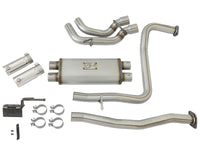 Thumbnail for aFe POWER Rebel Series 2-1/2in 409 SS Cat Back Exhaust w/ Polished Tips 16-17 Nissan Titan V8 5.6L