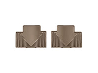 Thumbnail for WeatherTech 05-13 Toyota Tacoma Crew Cab Rear Rubber Mats - Tan