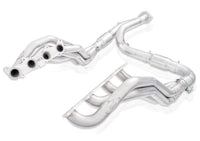 Thumbnail for Stainless Works 15-19 Ford F-150 5.0L Catted Factory Connect Headers 1-7/8in Primaries 3in Collector