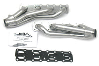 Thumbnail for JBA 04-15 Nissan 5.6L VK56DE Oval Port 1-5/8in Primary Silver Ctd Cat4Ward Header