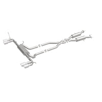 Thumbnail for MagnaFlow Cat Back, SS, 2.5in, Quad Split Polish 4in tip 14-15 Jeep Grand Cherokee 3.6L/5.7L V6/V8