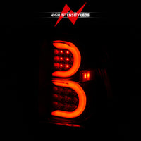 Thumbnail for ANZO 2002-2009 Chevrolet Trailblazer LED Tail Lights w/ Light Bar Black Housing Smoke Lens