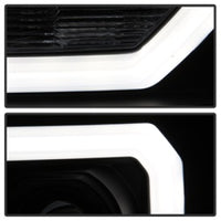 Thumbnail for Spyder GMC Sierra 1500/2500/3500 07-13 V2 Projector Headlights- Black PRO-YD-GS07V2-LBDRL-BK