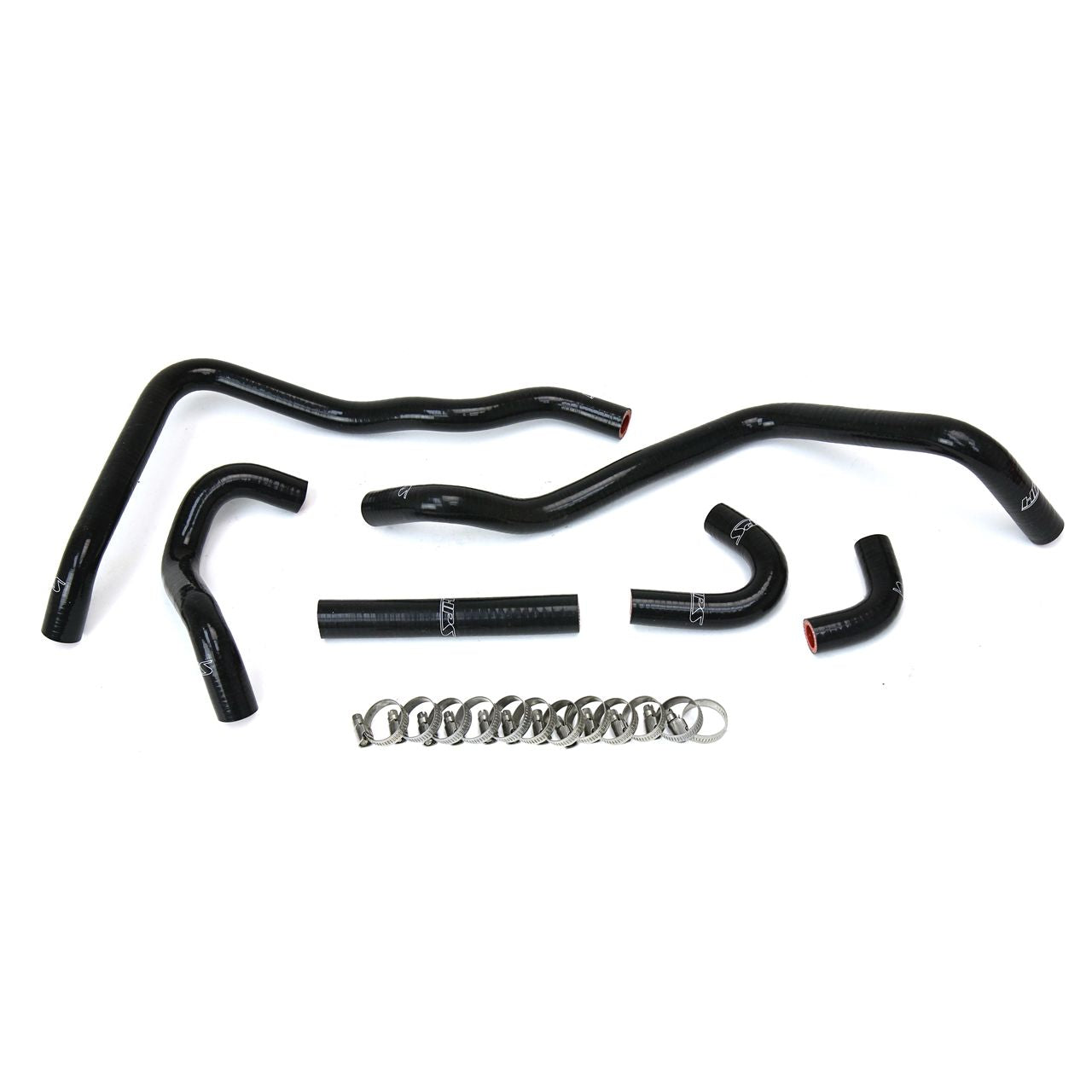 HPS Reinforced Black Silicone Heater Hose Kit Coolant for Toyota 00-05 MR2 Spyder