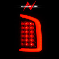 Thumbnail for ANZO 2002-2006 Dodge  Ram 1500 LED Tail Lights w/ Light Bar Black Housing Smoke Lens