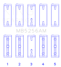 Thumbnail for King Hyundai 2.0L G4GC (Size STD) Main Bearing Set